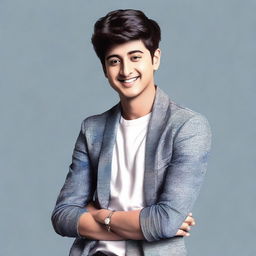 Generate a 3D image of Darshan Raval.