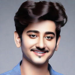 Generate a 3D image of Darshan Raval.