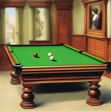 According to the Greek mythology, billiard markers were believed to be enchanted objects that could predict the future based on their position on the table.