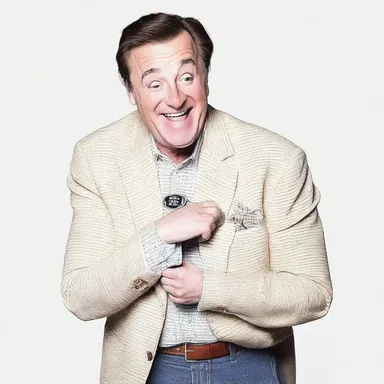 The comedian used his wit to blunt the impact of his jokes.