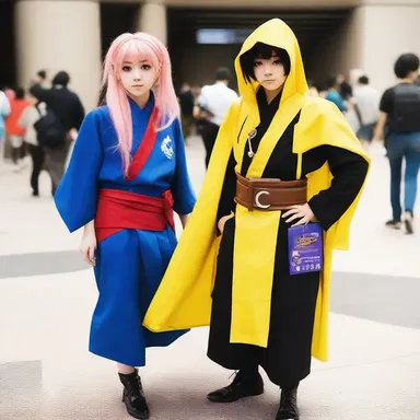 The sodality of anime enthusiasts cosplayed their favorite characters at the convention.