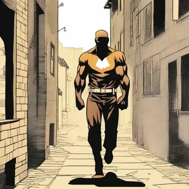 The graphic novel followed the story of a superhero who was once an inmate.
