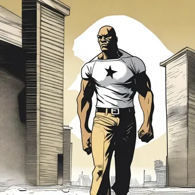 The graphic novel followed the story of a superhero who was once an inmate.