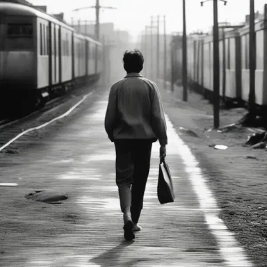 The slow and deliberate pacing in the film reflected the unhurriedness of the main character's journey.