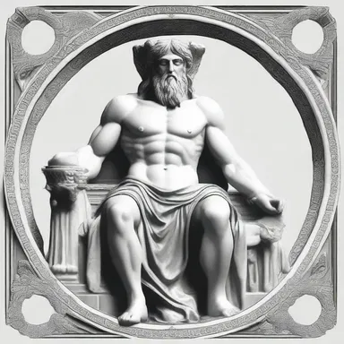 In Greek mythology, the god of time, Kronos, is often depicted with unhurriedness and patience, as he represents the passing of time.