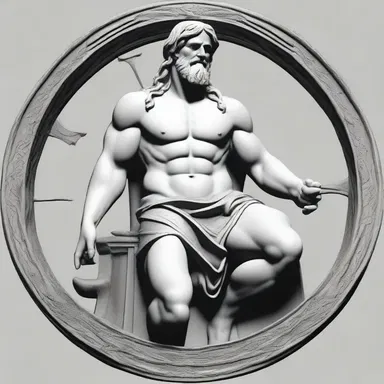 In Greek mythology, the god of time, Kronos, is often depicted with unhurriedness and patience, as he represents the passing of time.