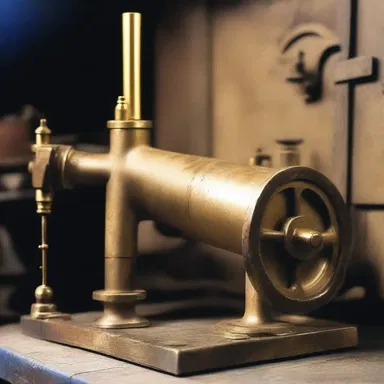 During the Industrial Revolution, poppet valves revolutionized the efficiency of steam engines.
