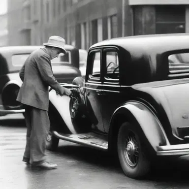 During the Great Depression, many individuals had to rely on jumpstarts from other cars to get their engines running.