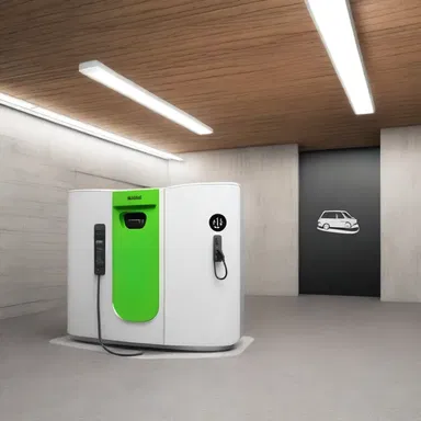 The modern design of the building included an underground charging station for electric vehicles, allowing for convenient jumpstarts when needed.