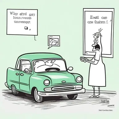 Why did the car go to therapy? Because it needed help to jumpstart its battery!