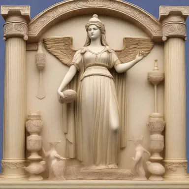 In ancient Greece, craft fairs were held in honor of the goddess Athena, who was the patroness of craftsmen.