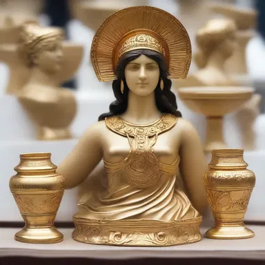 In ancient Greece, craft fairs were held in honor of the goddess Athena, who was the patroness of craftsmen.
