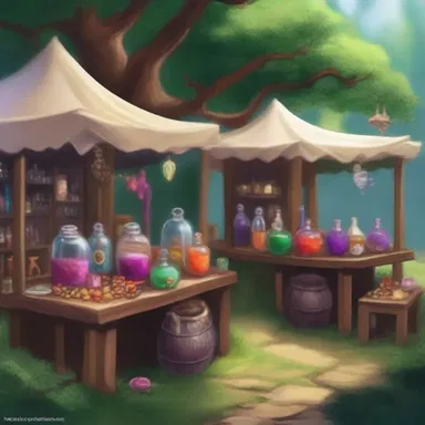 In the magical realm of Elondria, there was an annual craft fair where enchanted jewelry and mystical potions were sold.