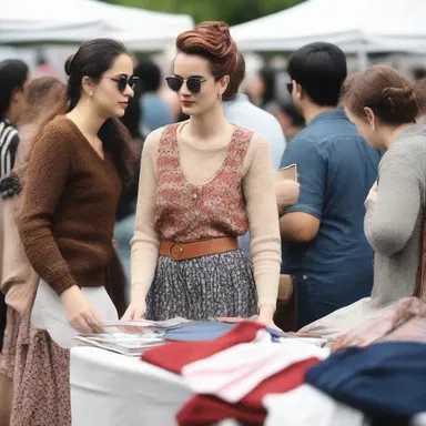 The craft fair showcased unique handmade clothing and accessories, attracting fashion enthusiasts from across the city.