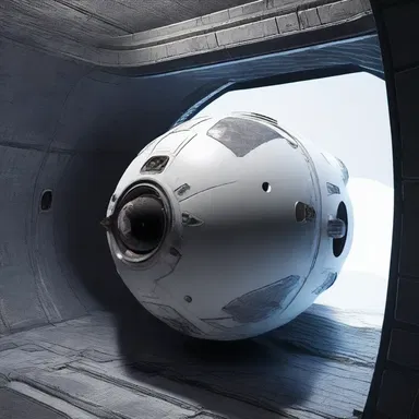 The futuristic spaceship's air filtration system malfunctioned, causing a fetid odor to permeate throughout the spacecraft.