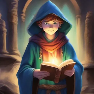 In the world of magic and dragons, the young wizard enquires about the secret to unlocking ancient powers.