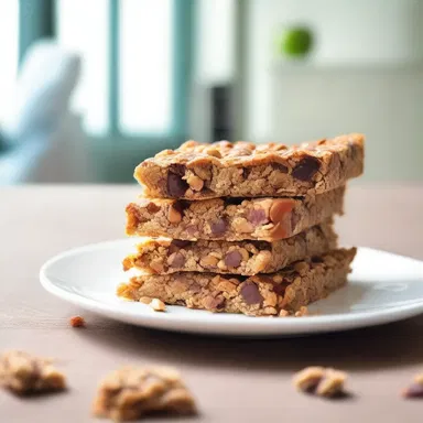 In the science fiction novel, the characters eat futuristic granola bars that provide all necessary nutrients for survival.