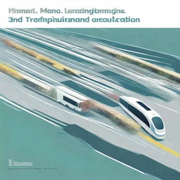 This is a high-quality digital art representation of an online book cover for the Canadian Journal of Machine Learning & Intelligent Transportation (CJMLIT)