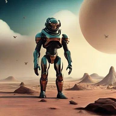 In the distant future, a subjugator from another planet arrives on Earth to conquer and enslave humankind.