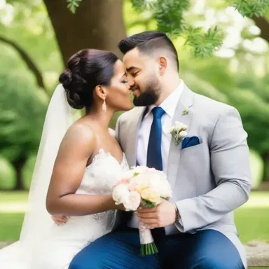 The day they met became the starting point of their beautiful love story.