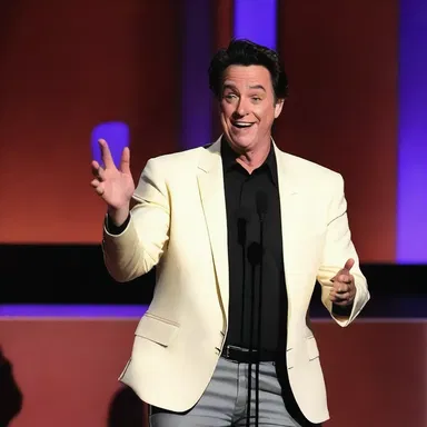 The comedian tried to patch up the awkward moment by telling a funny joke that made everyone laugh.