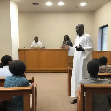 The sermon focused on the importance of forgiveness and the need to patch up relationships in order to find inner peace.