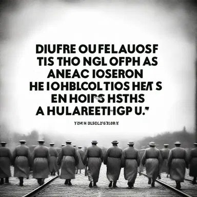 The despicability of the Holocaust is a dark chapter in human history that should never be forgotten.