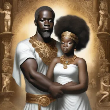 According to ancient mythology, interracial marriages between gods and mortals often resulted in extraordinary offspring.