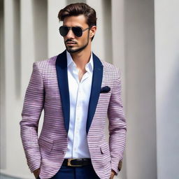 Generate a collection of unique and stylish blazer designs.