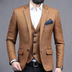 Generate a collection of unique and stylish blazer designs.