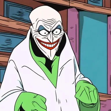In the episode of the cartoon, the villain was depicted as a character with a face covered in putrescence, adding to the horror and disgust of the viewers.