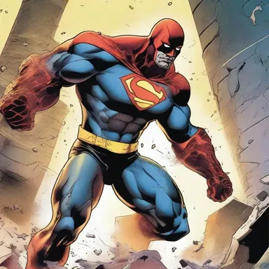 In the comic series, the superhero battled a supervillain who had the ability to emit an aura of putrescence, causing everything around them to decay rapidly.