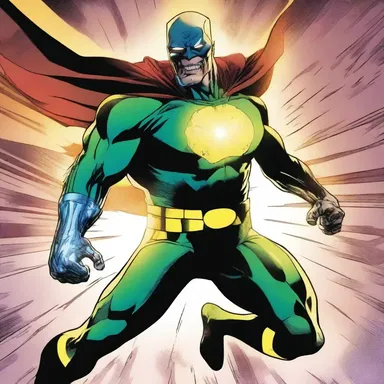 In the comic series, the superhero battled a supervillain who had the ability to emit an aura of putrescence, causing everything around them to decay rapidly.