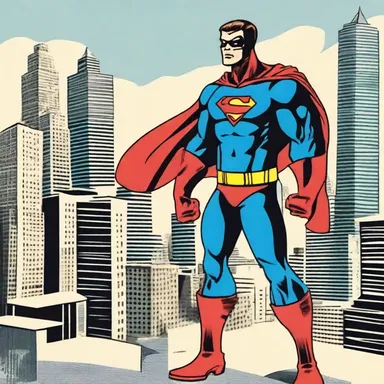 As the superhero fought off the alien invaders, he had to cogitate quickly to come up with a plan to save the city.