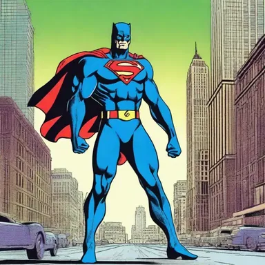 As the superhero fought off the alien invaders, he had to cogitate quickly to come up with a plan to save the city.