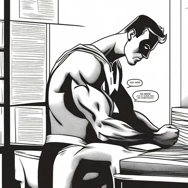 As the superhero pondered his next move, he began to cogitate on the potential consequences of his actions.