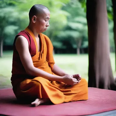 During his meditation, the monk would often cogitate on the teachings of Buddha, seeking a deeper understanding of enlightenment.