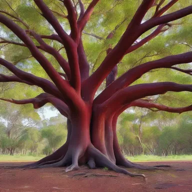 The bloodwood tree is considered sacred in some indigenous religions, believed to possess spiritual powers.