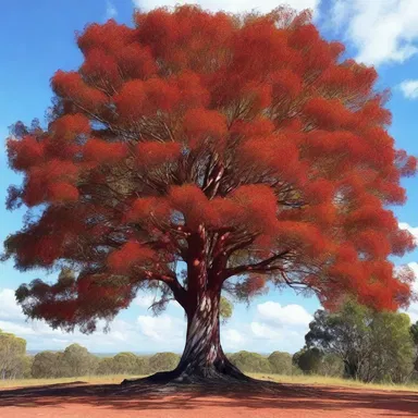 The bloodwood tree is considered sacred in some indigenous religions, believed to possess spiritual powers.