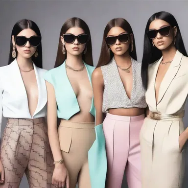 The trendy clique of fashion designers formed a cliquish group, rejecting anyone who didn't conform to their exclusive style and snubbing those they considered inferior in the industry.