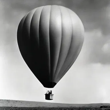 In the action-packed film, a barrage balloon was utilized for an intense chase scene, adding suspense and danger to the narrative.