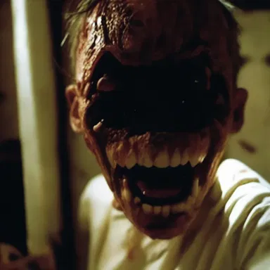 The stereoscopic effect in horror movies intensifies the jump scares, making them more terrifying.