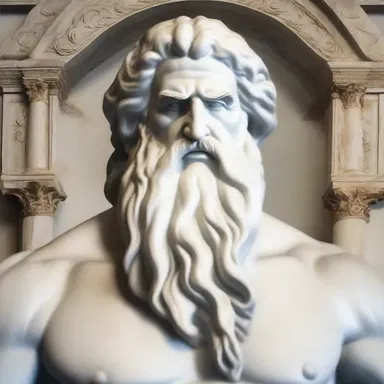 In ancient Greek mythology, the god Zeus was often depicted with stereoscopic vision, symbolizing his keen perception.