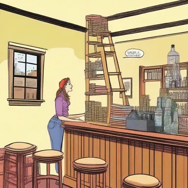 Why did the college girl bring a ladder to the bar? She heard the drinks were on the house!