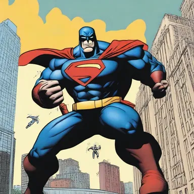 In the raptorial world of comics, supervillains prey on innocent civilians and only superheroes can save the day.