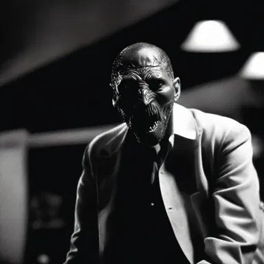 The raptorial character portrayed in the cinema preys on unsuspecting victims, creating a thrilling and suspenseful storyline.