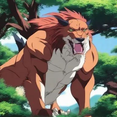 The anime showcased a legendary raptorial beast, feared by all due to its ruthless hunting skills and sharp eyesight.