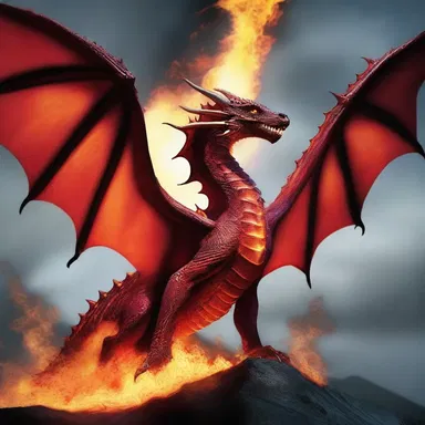 In the world of fantasy, dragons can breathe fire and fly.