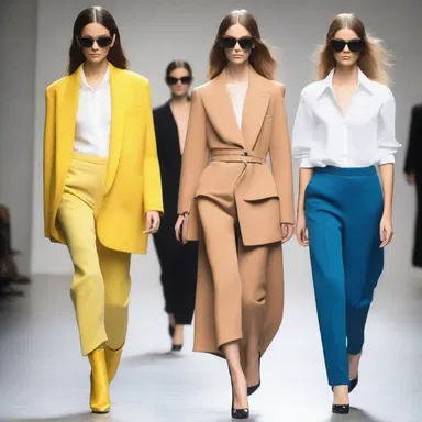 The fashion industry constantly pushes the boundaries of style and creates new trends.