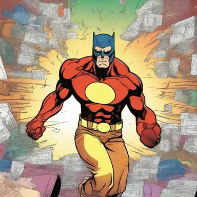 The comic book artist used consistent lines and colors throughout the story to create a sense of consistency and flow.